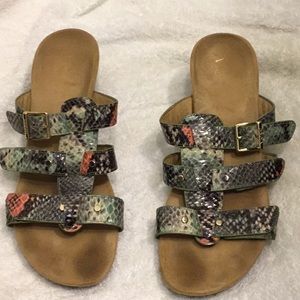 Vionic Snake Print Sandals